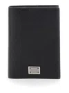 Dolce & Gabbana Black Card Holder In Black