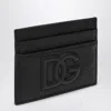 Dolce & Gabbana Small Zip-around Wallet In Calfskin With Raised Logo