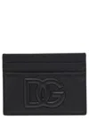 Dolce & Gabbana Small Zip-around Wallet In Calfskin With Raised Logo