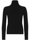 Dolce & Gabbana Black Cashmere Turtleneck Sweater In Black
