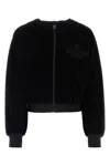Dolce & Gabbana Logo Embroidery Chenille Hoodie