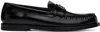 Dolce & Gabbana Black City Blanco Loafers In 80999 Nero
