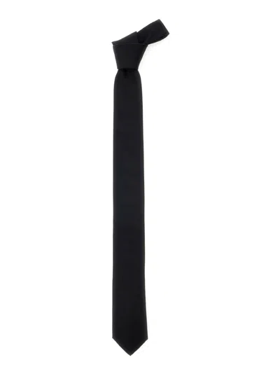 DOLCE & GABBANA BLACK CLASSIC TIE