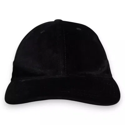 Dolce & Gabbana Black Cotton 6 Panels Baseball Cap Hat
