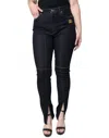 Dolce & Gabbana Black Cotton Blend Skinny Denim Jeans In Black