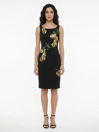 Dolce & Gabbana Black Cotton Cocktail Women's Dress