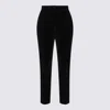 Dolce & Gabbana Black Cotton Pants In Black