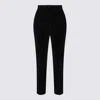 Dolce & Gabbana Black Cotton Pants In Black