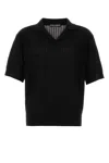 Dolce & Gabbana Black Cotton Polo Shirt