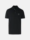Dolce & Gabbana Black Cotton Polo Shirt In Black