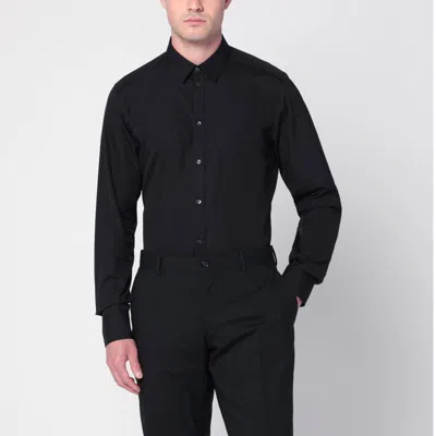 Dolce & Gabbana Black Cotton Shirt