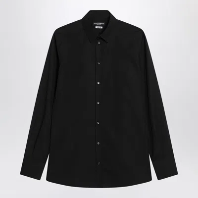 Dolce & Gabbana Black Cotton Shirt