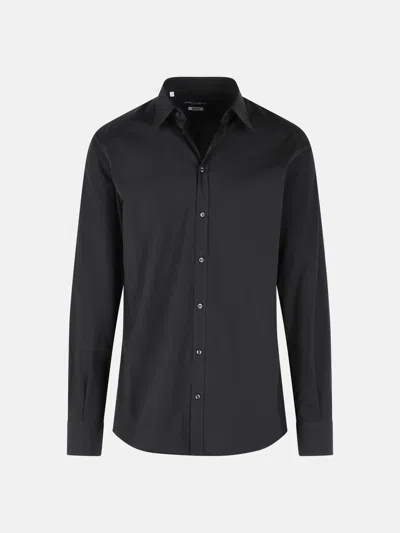 Dolce & Gabbana Black Cotton Shirt