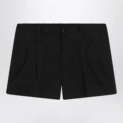 Dolce & Gabbana Black Cotton Shorts