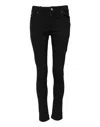 Dolce & Gabbana Black Cotton Skinny Denim Jeans