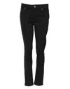 Dolce & Gabbana Chic Black Mid-waist Skinny Denim Jeans In Black