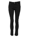 Dolce & Gabbana Chic Black Mid-waist Skinny Denim Jeans In Black