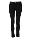 Dolce & Gabbana Chic Black Mid-waist Skinny Denim Jeans In Black