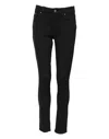 Dolce & Gabbana Chic Black Mid-waist Skinny Denim Jeans In Black