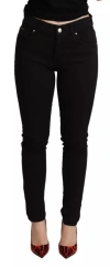 Dolce & Gabbana Black Skinny Denim Cotton Stretch Trouser Jeans