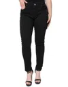 Dolce & Gabbana Black Skinny Denim Cotton Stretch Trouser Jeans