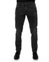 Dolce & Gabbana Black Slim Fit Stretch Men Denim Pants Jeans