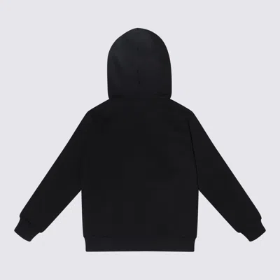 DOLCE & GABBANA BLACK COTTON SWEATSHIRT