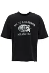 Dolce & Gabbana Black Cotton T-shirt