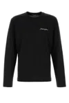 Dolce & Gabbana Cotton Crew Neck T-shirt With Long Sleeves