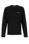 Dolce & Gabbana Cotton Crew Neck T-shirt With Long Sleeves