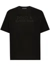 Dolce & Gabbana Logo T-shirt In Black