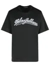 Dolce & Gabbana Men Short Sleeve T-shirt With Logo In Black