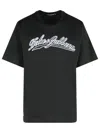 Dolce & Gabbana Men Short Sleeve T-shirt With Logo In Black