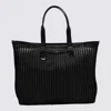 Dolce & Gabbana Black Cotton Totes