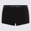Dolce & Gabbana Elastic Waistband Underwear For Comfort In Black