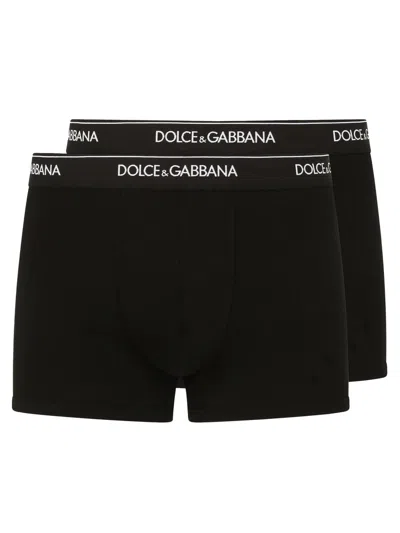 Dolce & Gabbana Black Cotton Underwear