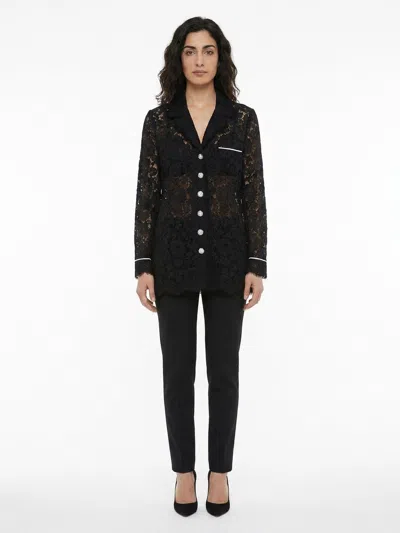 Dolce & Gabbana Black Cotton Women's Shirt