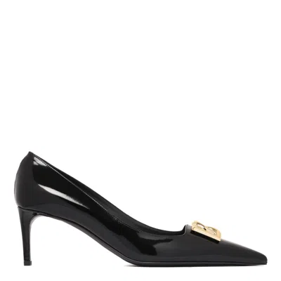 Dolce & Gabbana Black Cow Leather With Heel
