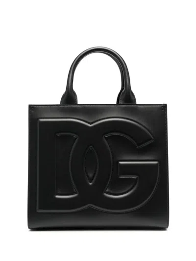 Dolce & Gabbana Black Daily Shopper Bag
