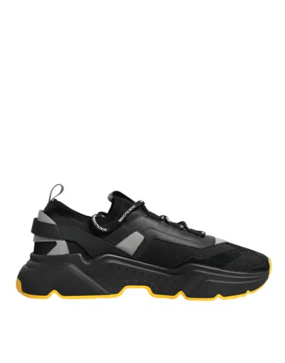 Dolce & Gabbana Black Daymaster Low Top Men Sneakers Men's Shoes