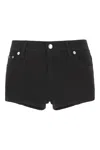 Dolce & Gabbana Low-rise Denim Shorts In Variante Abbinata