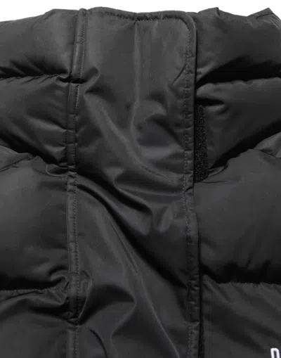 Dolce & Gabbana Black Dgvib3 Embroidered Padded Puffer Jacket