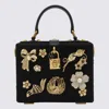Dolce & Gabbana Black Dolce Box Top Handle Bag In Black