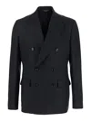 Dolce & Gabbana Man Blazer Black Size 46 Virgin Wool In Black