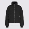 Dolce & Gabbana High-neck Zip-up Down Jacket In Black