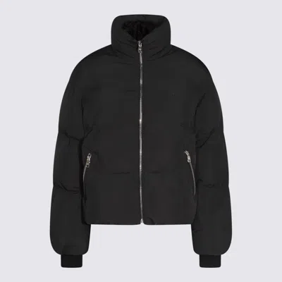 DOLCE & GABBANA BLACK DOWN JACKET