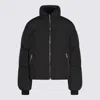 Dolce & Gabbana High-neck Zip-up Down Jacket In Black