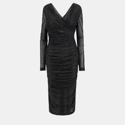 Pre-owned Dolce & Gabbana Black Dress It 52
