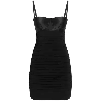 DOLCE & GABBANA DOLCE & GABBANA BLACK DRESSES - COCKTAIL & PARTY DRESSES WOMEN