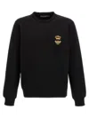 Dolce & Gabbana Essential Sweatshirt Black In Black